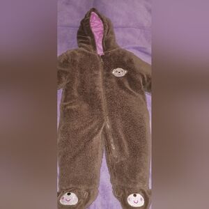 Carters cozy brown monkey pram 0-3 months